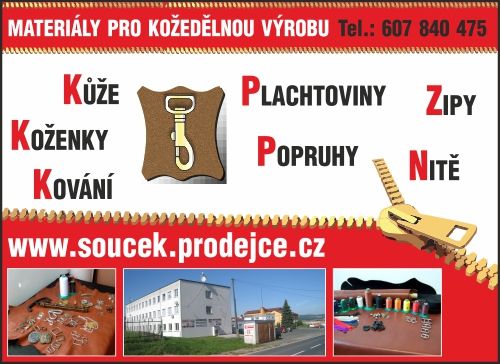 MATERIÁLY PRO KOŽEDĚLNOU VÝROBU