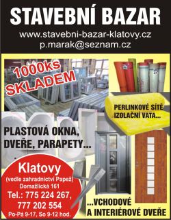 STAVEBNÍ BAZAR