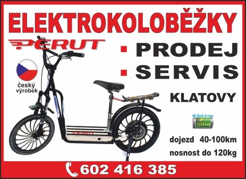 PERUT - elektrické koloběžky