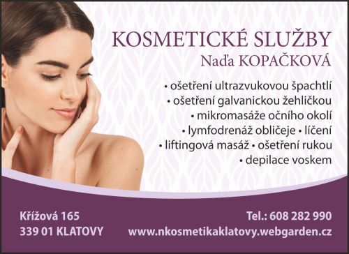 KOSMETICKÉ SLUŽBY
