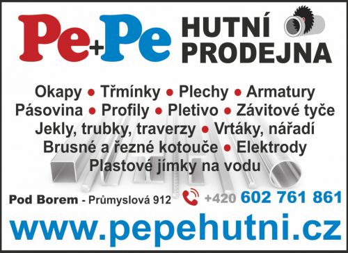 Pe +Pe HUTNÍ PRODEJNA
