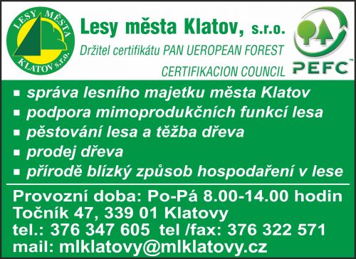 LESY MĚSTA KLATOV, s.r.o.