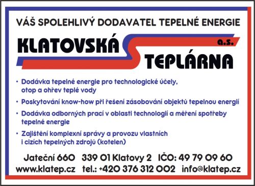 KLATOVSKÁ TEPLÁRNA a.s.