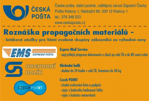 ČESKÁ POŠTA